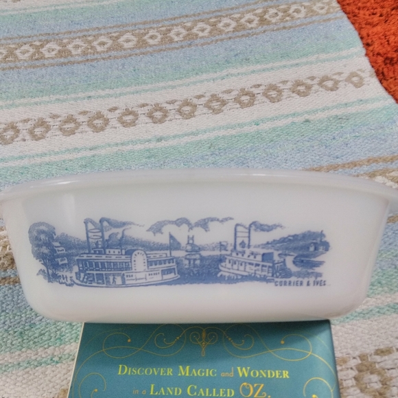 VINTAGE 1 QUART BAKE DISH GLASS BAKE - Picture 4 of 13